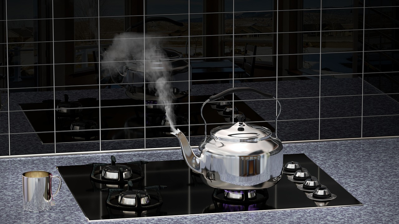 Pflegehinweis Küche Dampf